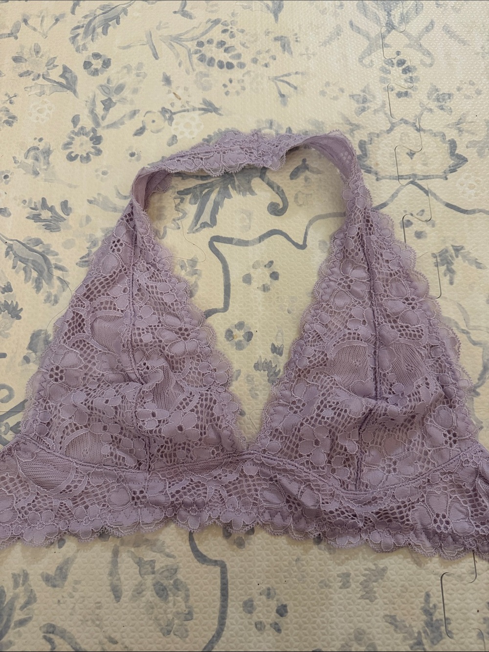 Free People Halter Bralette in Lavender — Women Intimates & Sleepwear